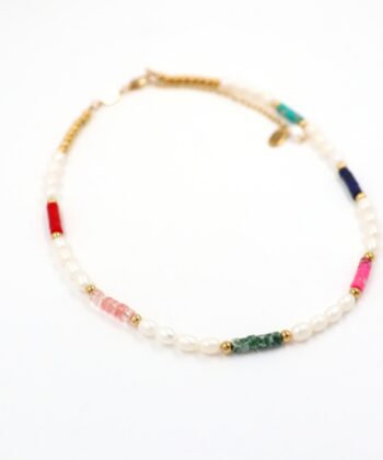 Halskette Choker Perlen Lotte