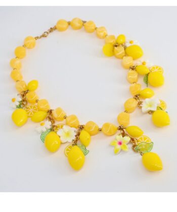 Kette Edelstahl Lemons Gold – Bild 3