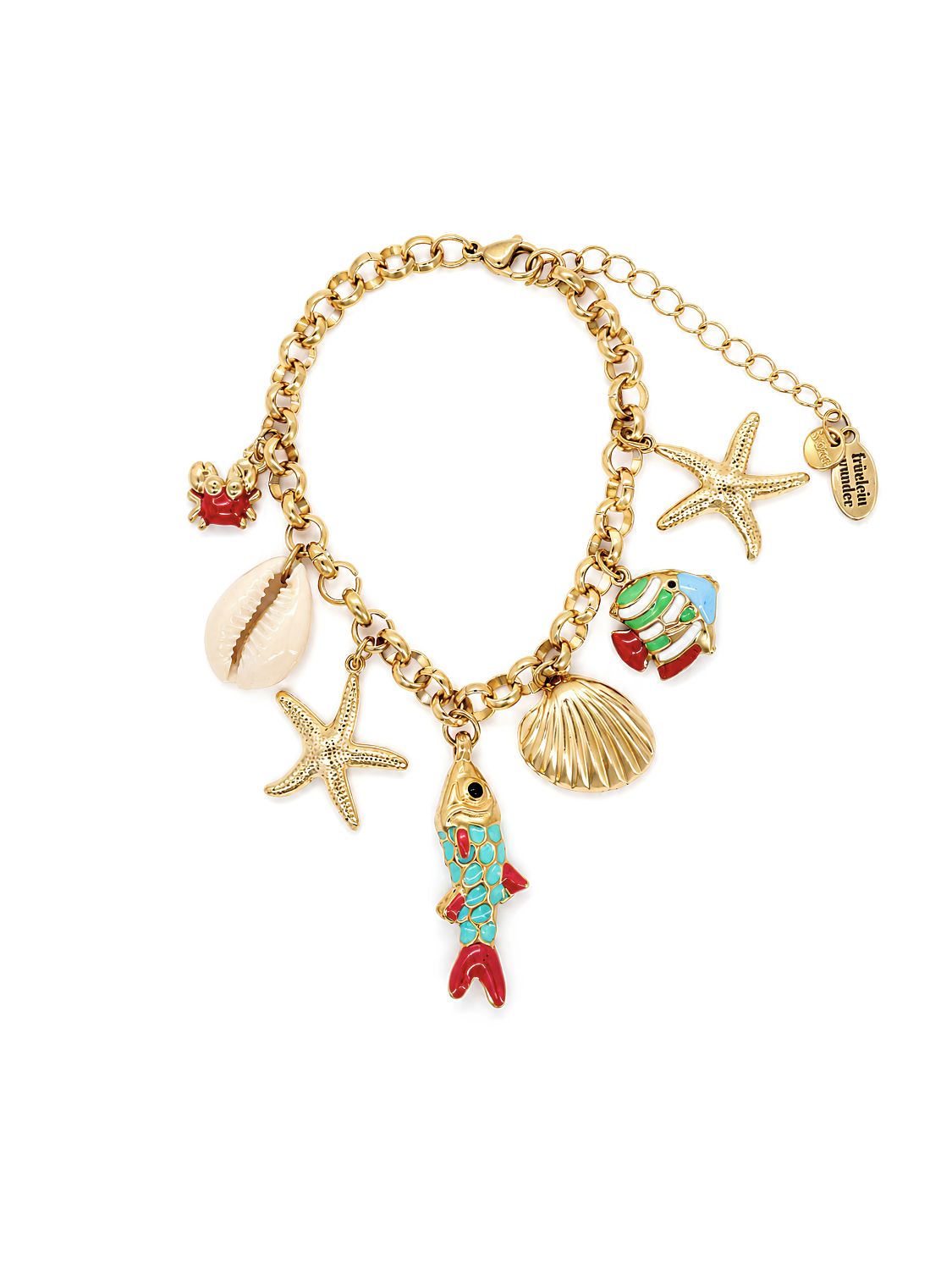 Armkette Edelstahl Sea World Gold
