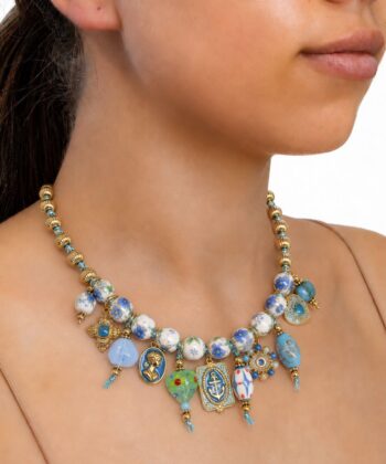 Kette Edelstahl Bella Gold – Bild 2