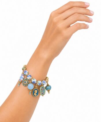 Armkette Edelstahl Bella Gold – Bild 2