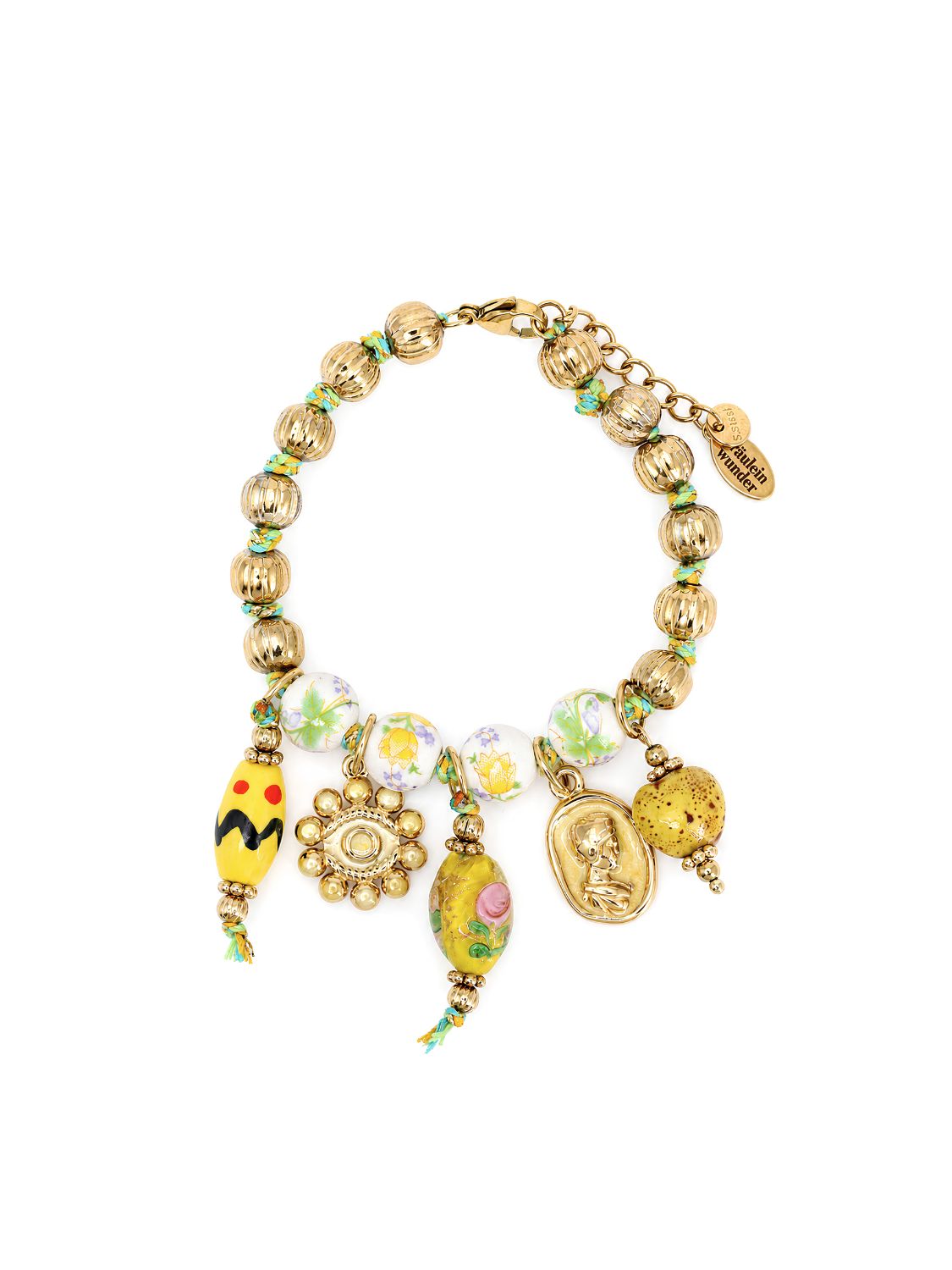 Armkette Edelstahl Cecilia Gold