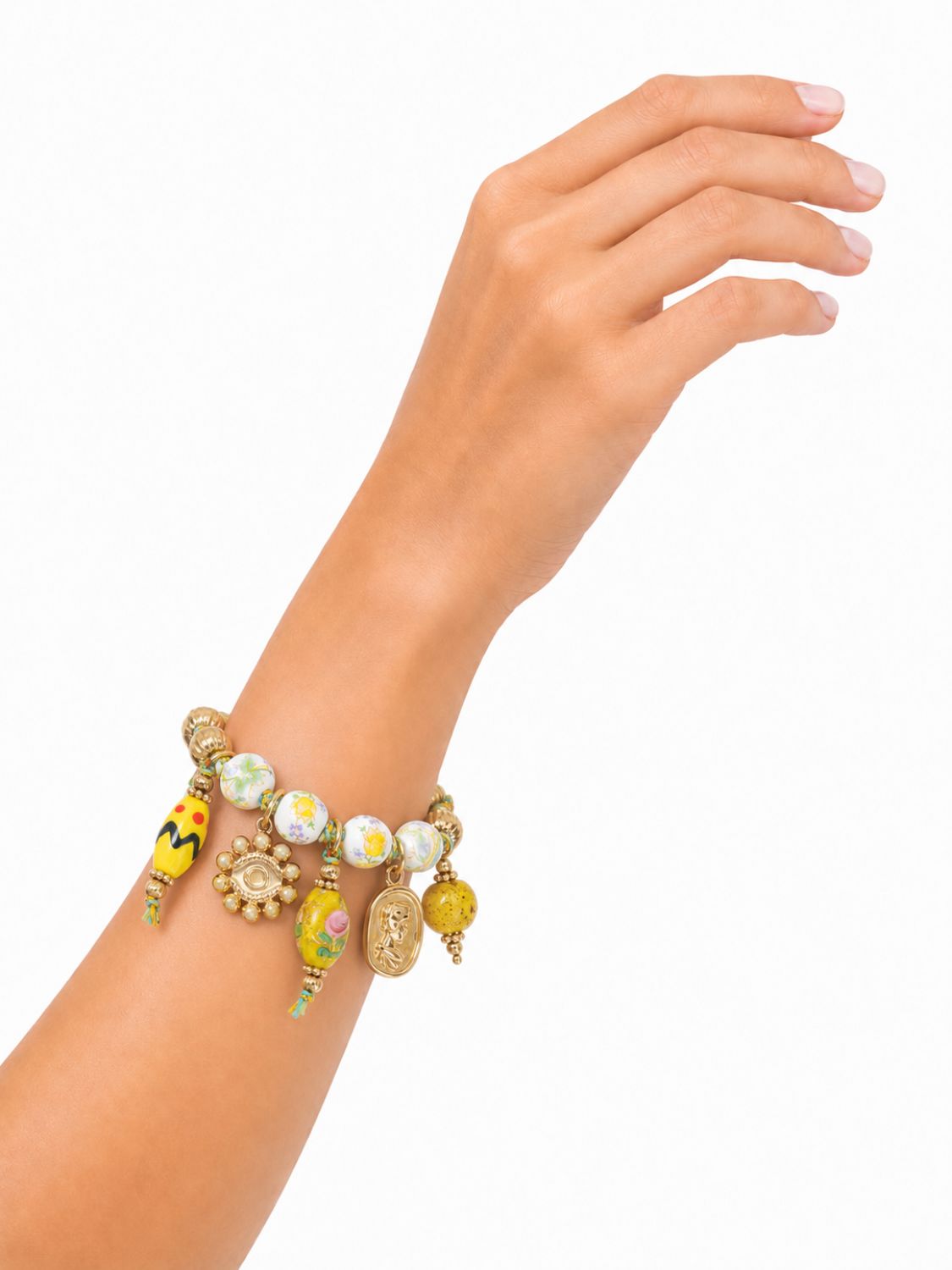 Armkette Edelstahl Cecilia Gold – Bild 2