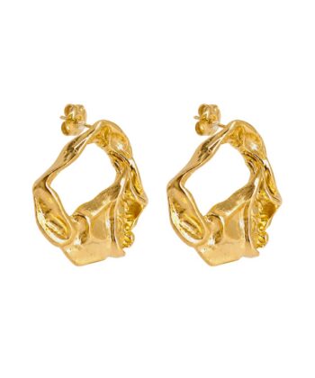 Ohrringe Penelope Edelstahl Gold – Bild 2