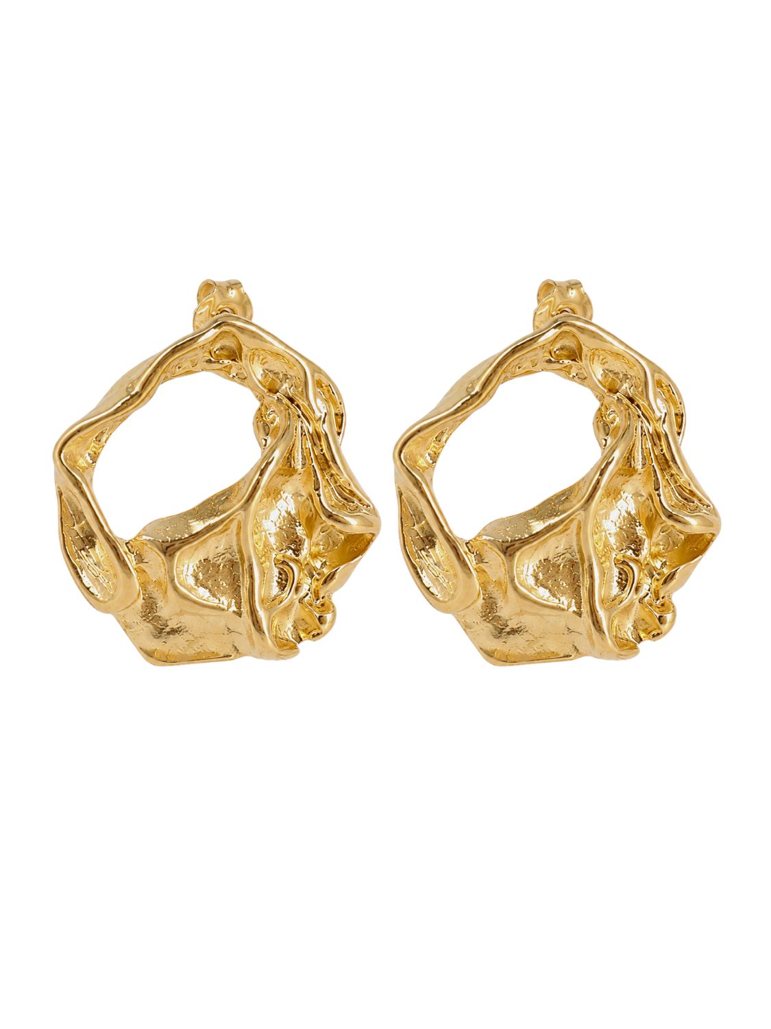 Ohrringe Penelope Edelstahl Gold