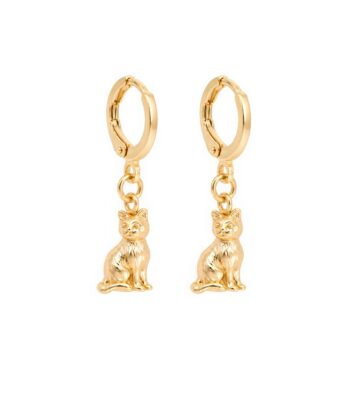 Ohrringe Cat Gold