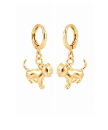 Ohrringe Pug Gold