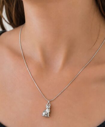 Kette Cat Silber – Bild 3