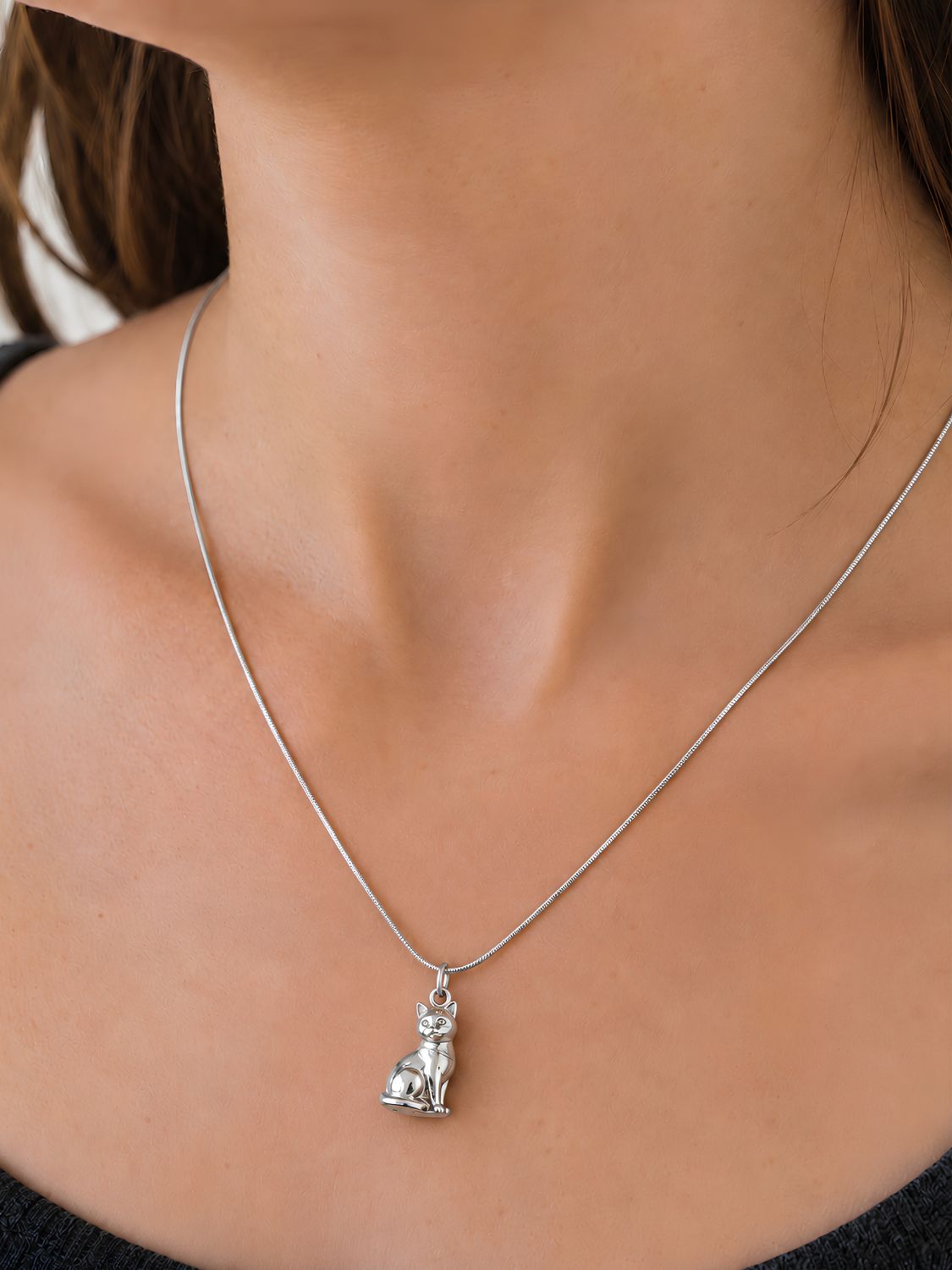 Kette Cat Silber – Bild 3