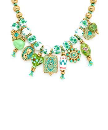 Kette Edelstahl Flora Gold – Bild 2