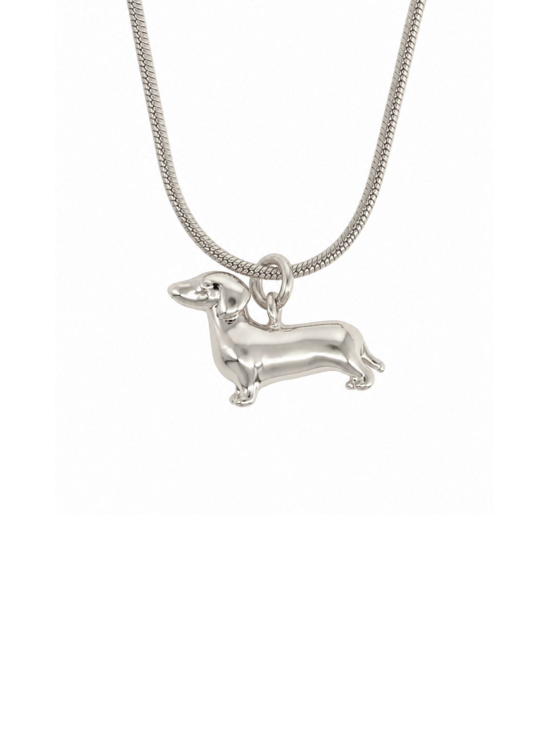 Kette Dackel Silber
