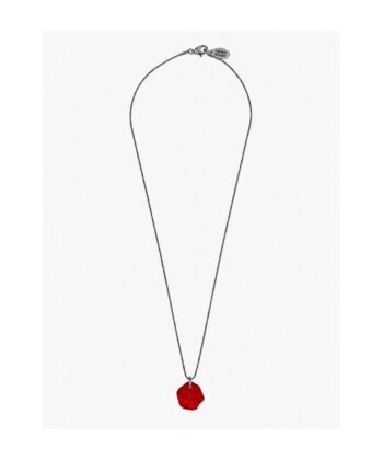 Kette Acetat Alice - Ruby Silber – Bild 2