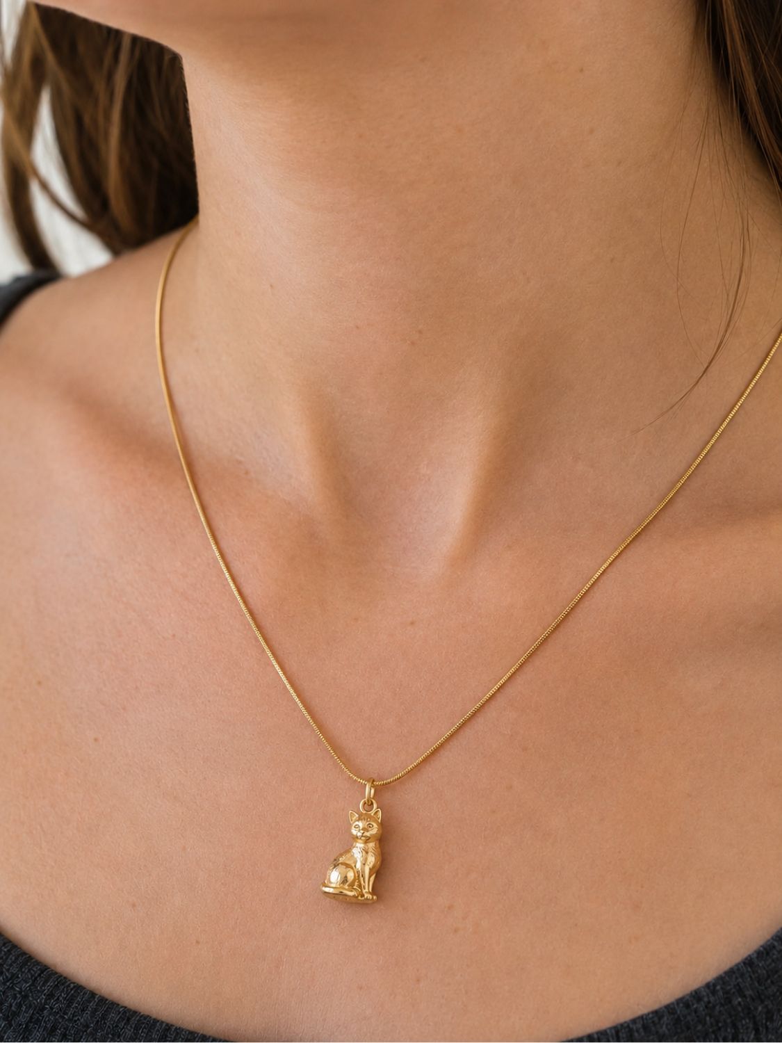 Kette Cat Gold – Bild 3