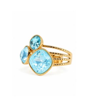 Ring Triple Blue – Bild 2