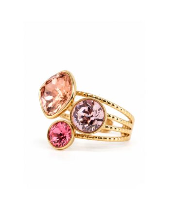 Ring Triple Pink – Bild 2